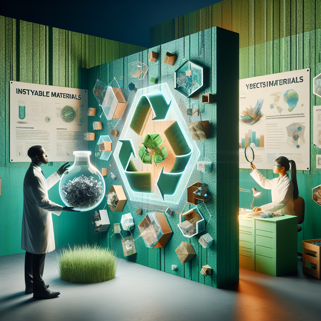Cutting-EdgeMaterials:ReducingEnvironmentalImpact