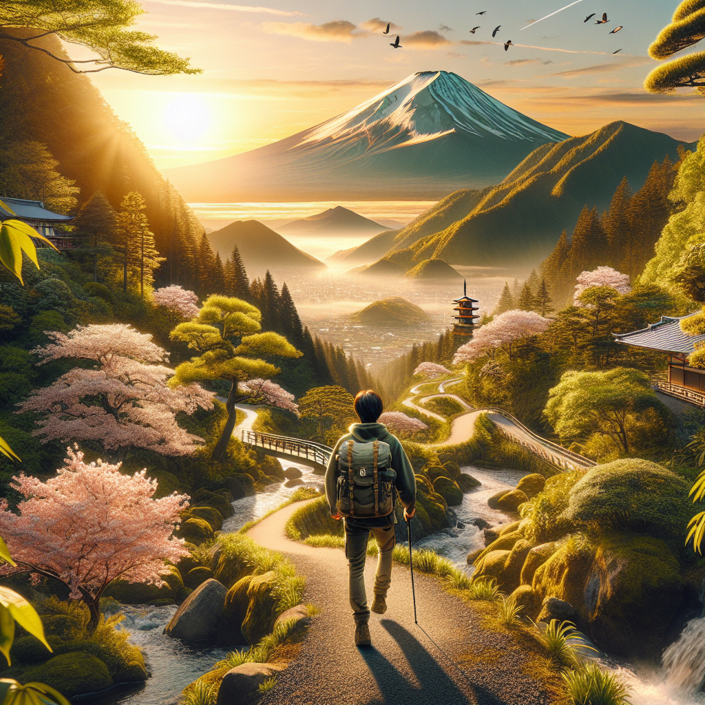 EmbracingNature:HikingTrailsandScenicLandscapesinJapan