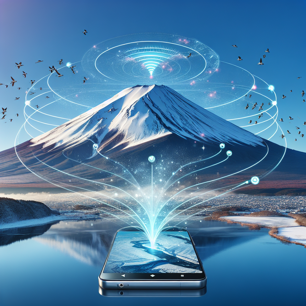 DiscovertheBeautyofMountFujiUsingeSIMTechnology