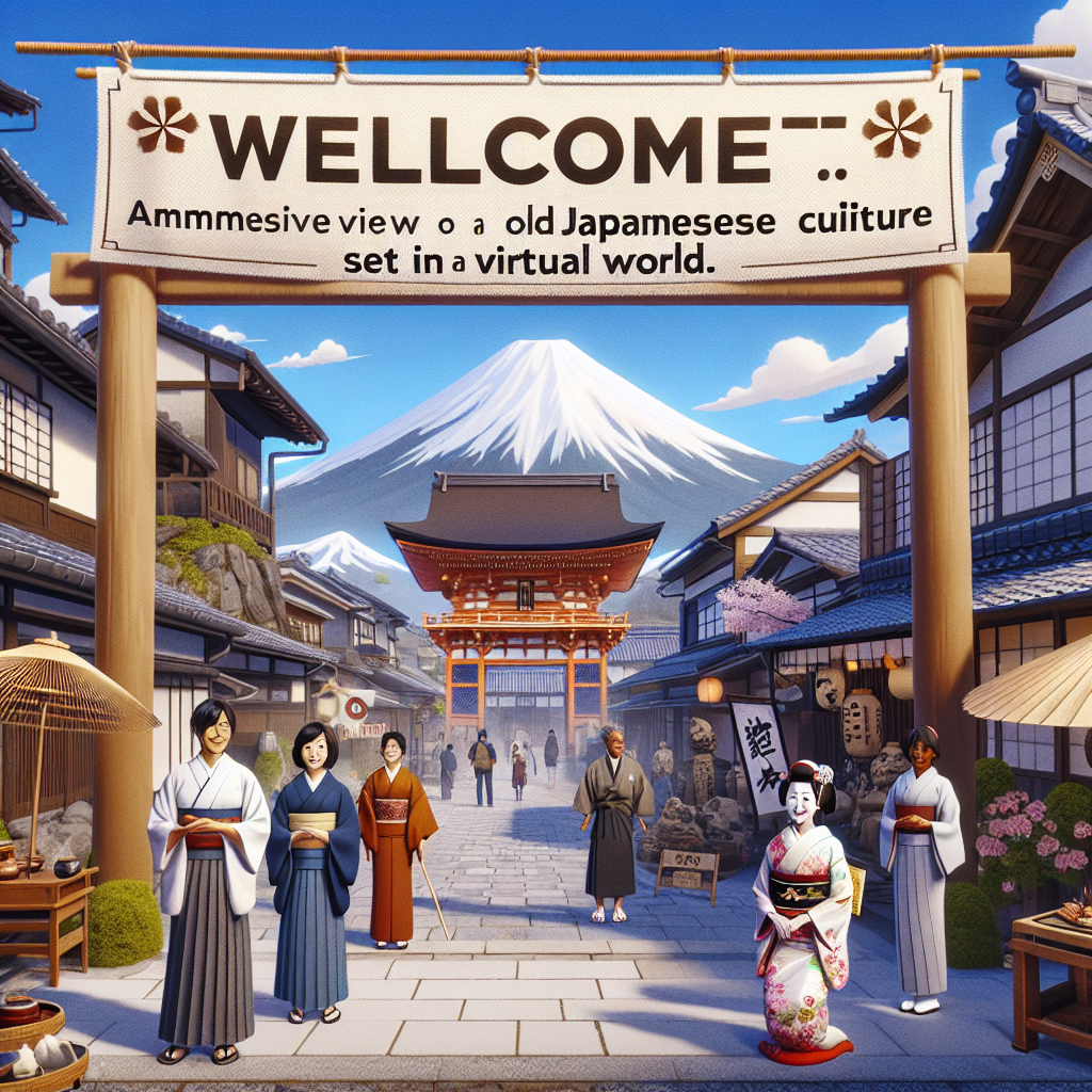 ExperienceJapaneseCultureinaVirtualWorld