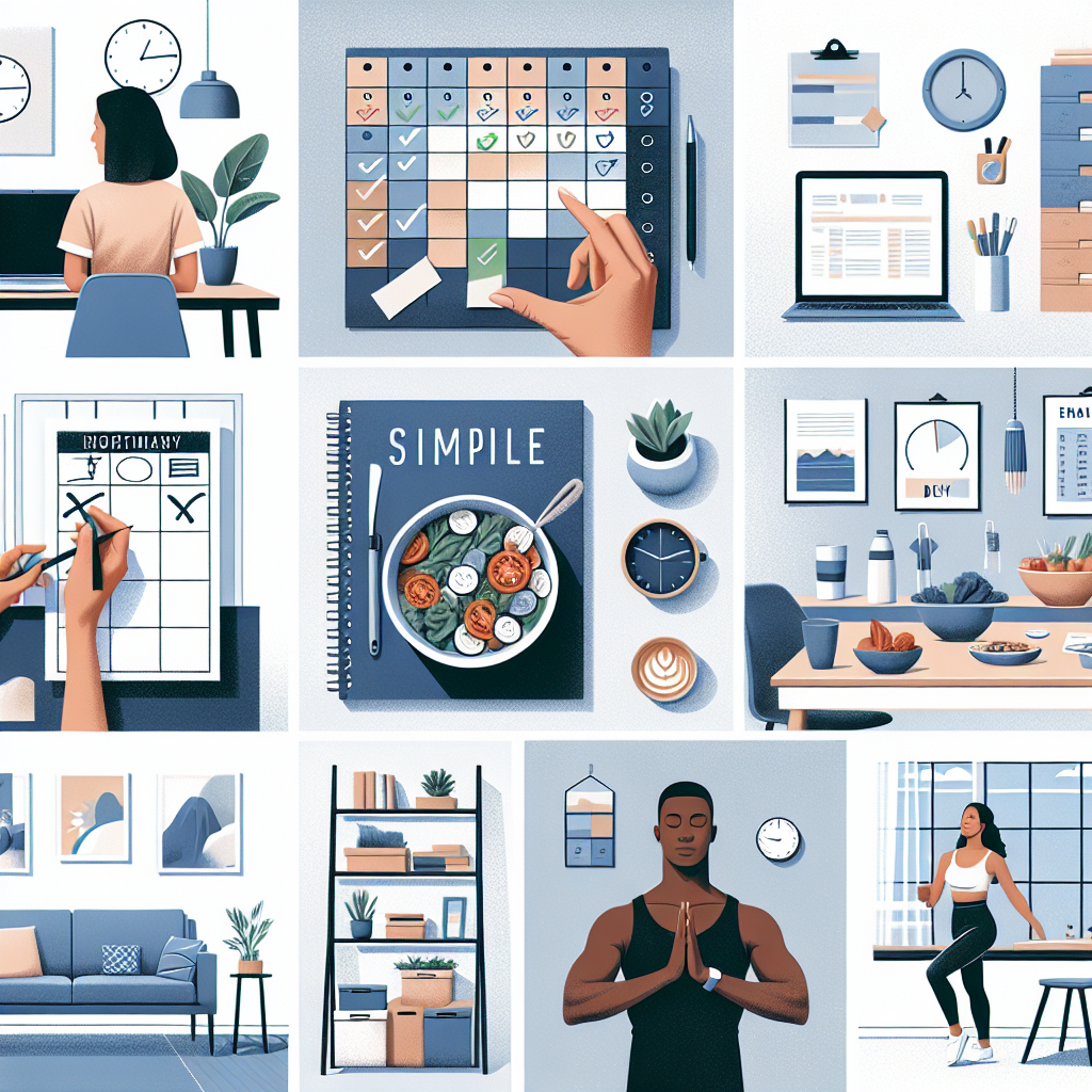 SimplifyingYourDailyRoutine