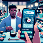 Using eSIM to Order Food in Japan Without Language Barriers