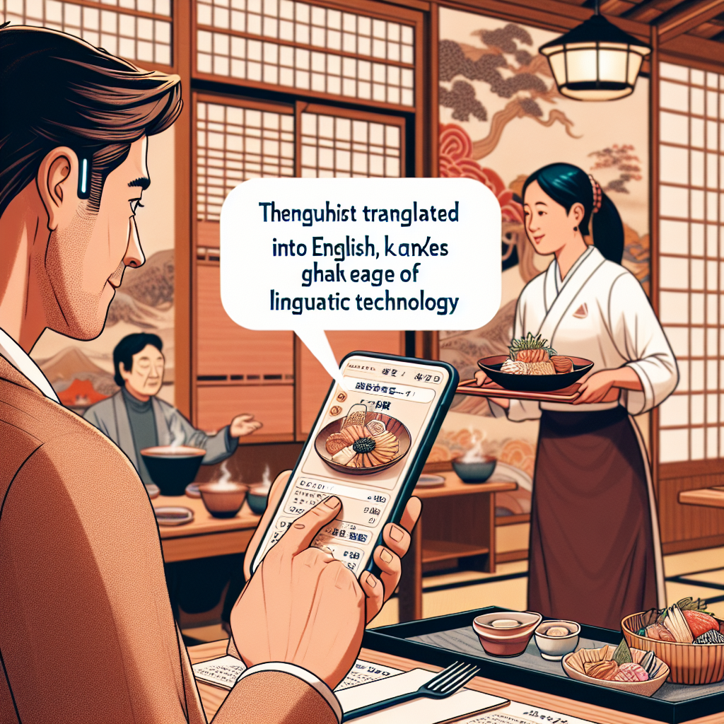 BreakingLanguageBarriers:OrderingFoodwitheSIMinJapan