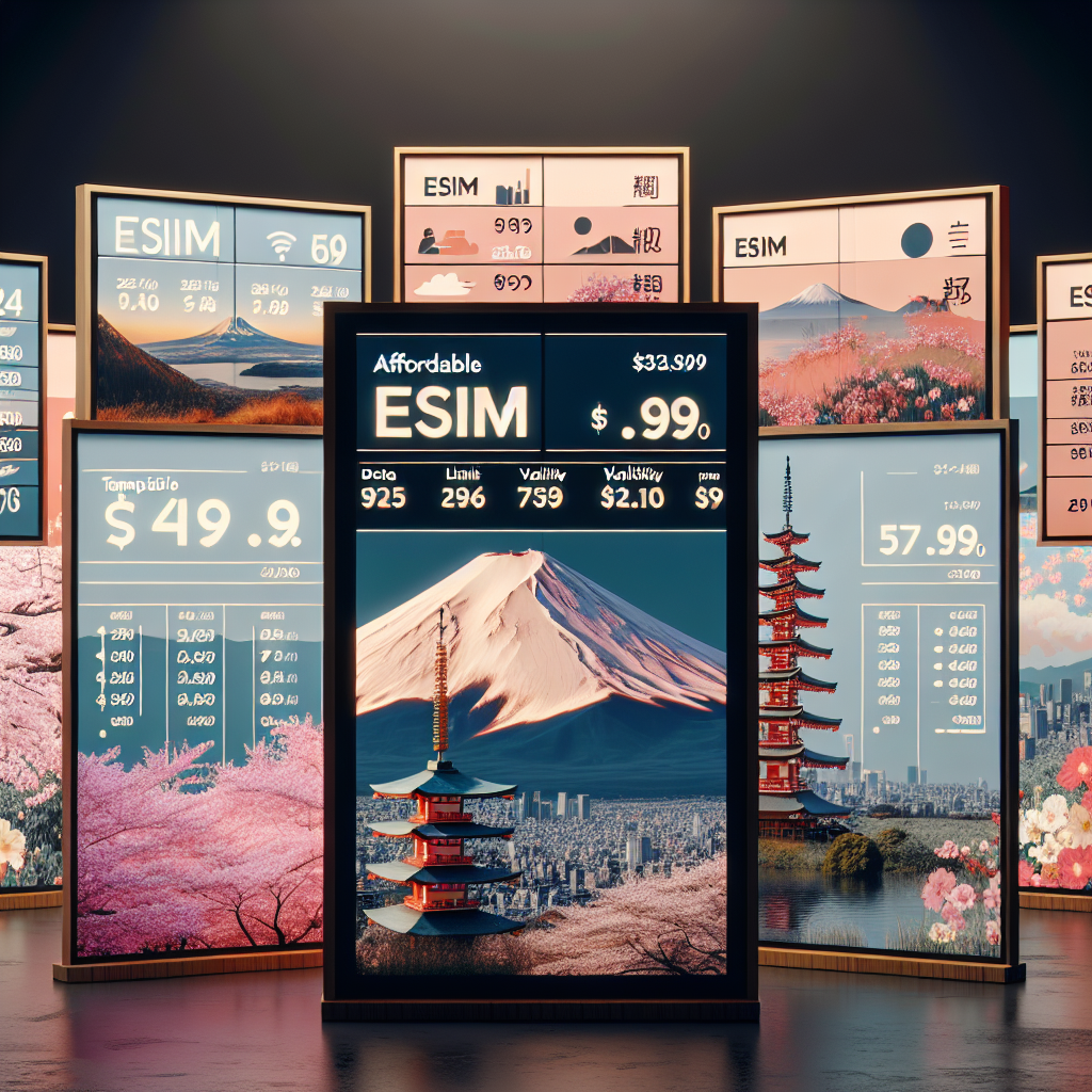 AffordableeSIMPlansforTemporaryStaysinJapan