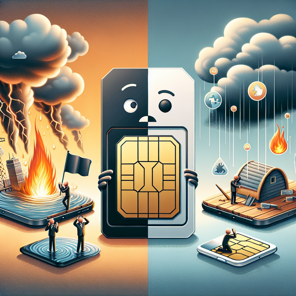 ComparingTraditionalSIMCardsandeSIMsinCrisisSituations