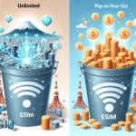 Unlimited vs. Pay-As-You-Go eSIM Plans in Japan