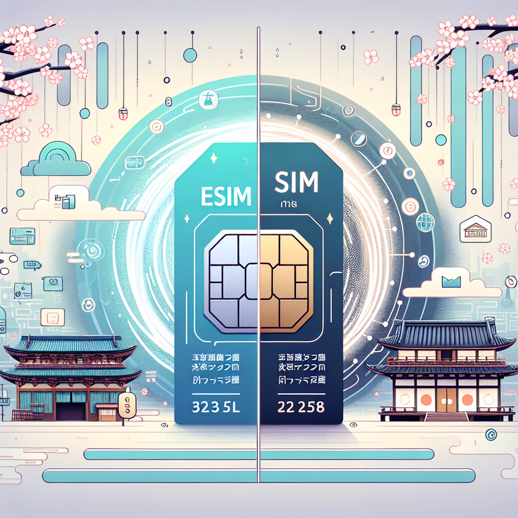 ComparingCosts:eSIMvsTraditionalSIMCardsinJapan