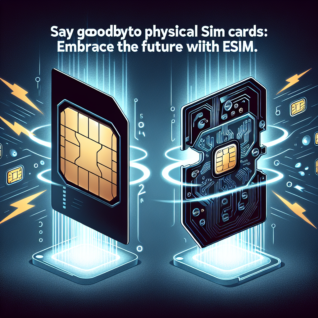 SayGoodbyetoPhysicalSIMCards:EmbracetheFuturewitheSIM