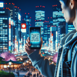 Using a QR Code to Get Connected in Japan