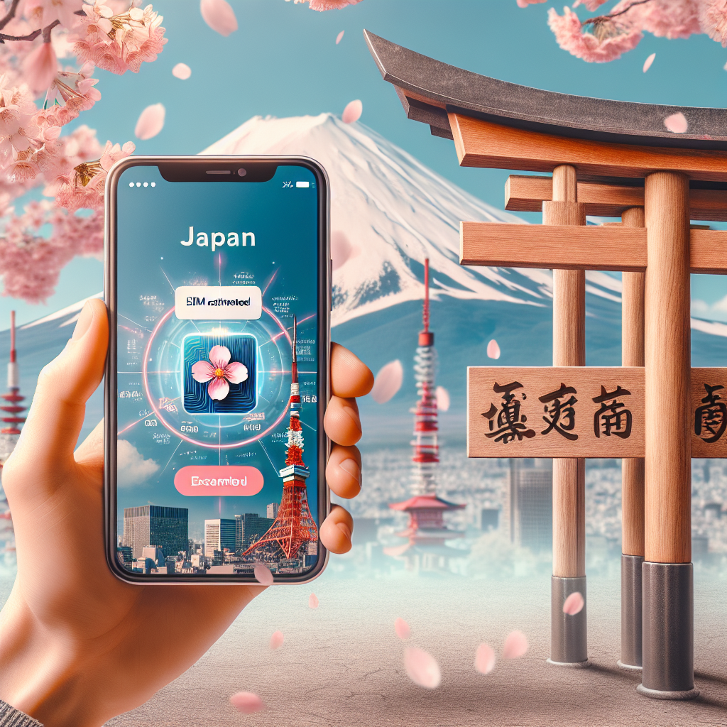SimplifyYourArrivalinJapanUsingeSIMTechnology