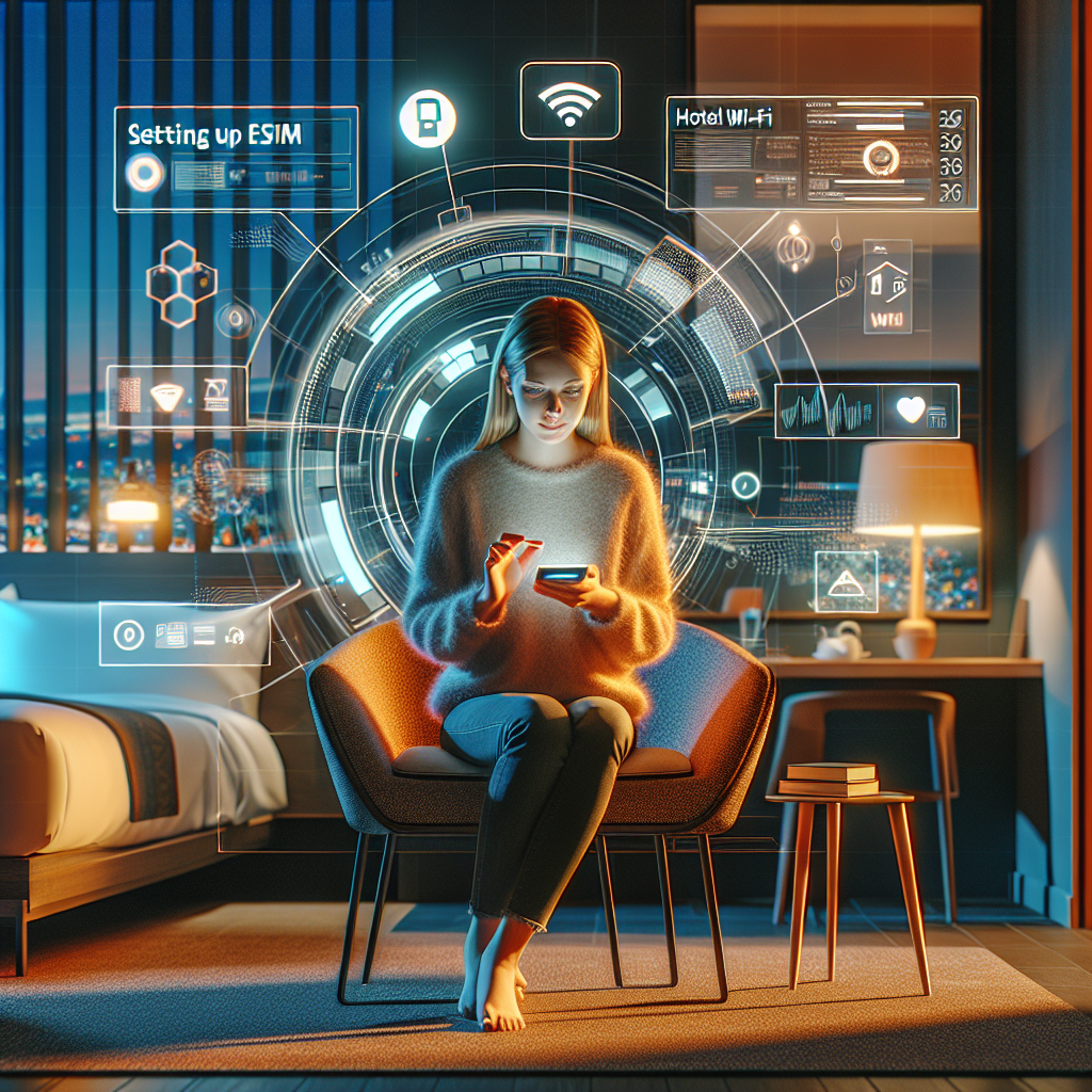 -EaseofUse:SettingUpeSIMandConnectingtoHotelWi-Fi