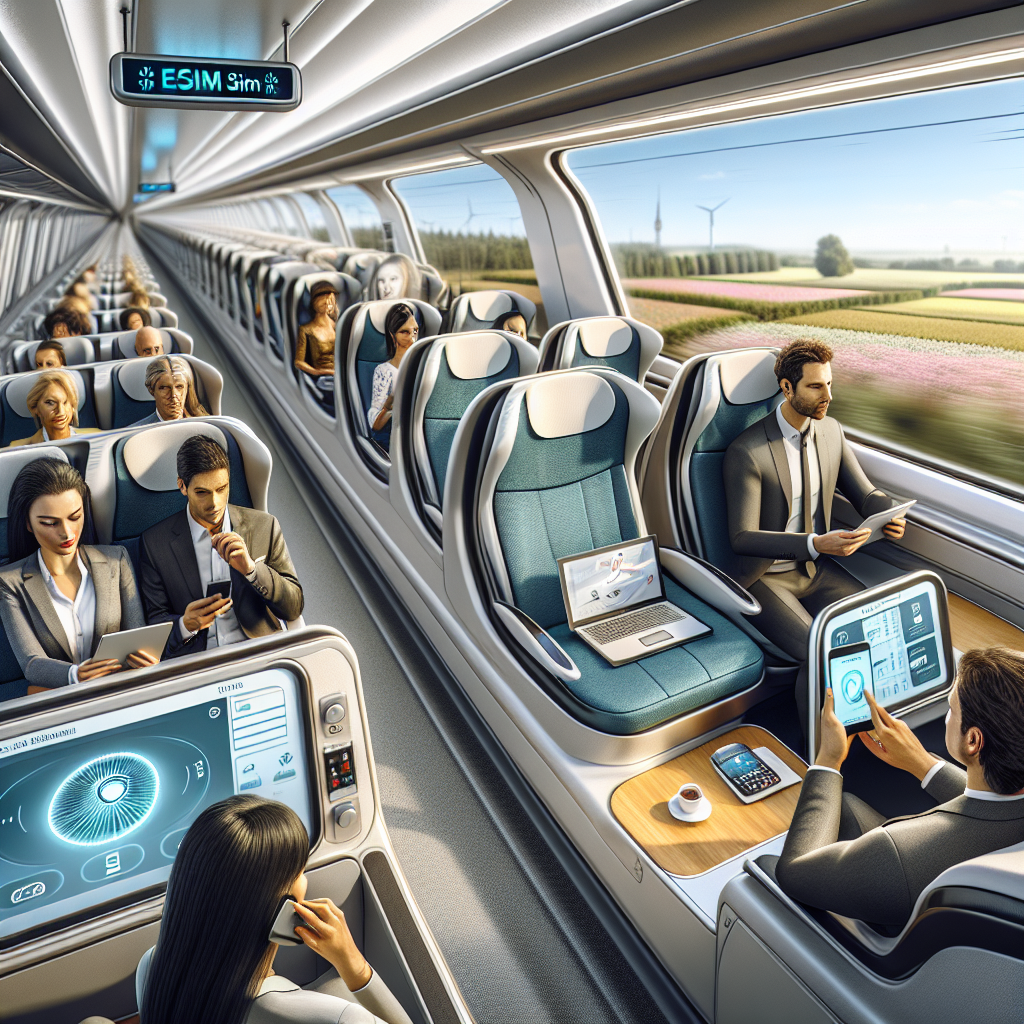 RevolutionizingTrainTravel:eSIMTechnologyTakesCenterStage