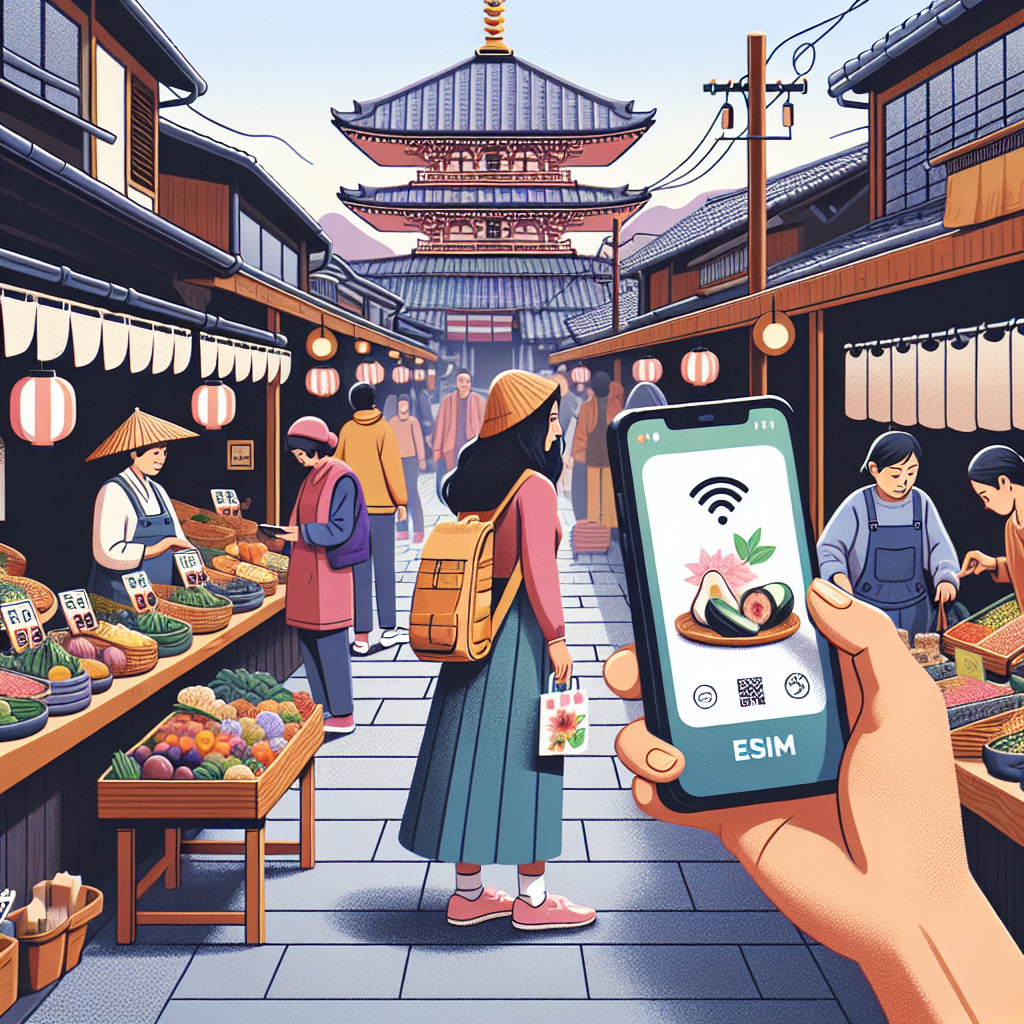NavigatingJapan'sVeganScenewithEaseUsingeSIMTechnology