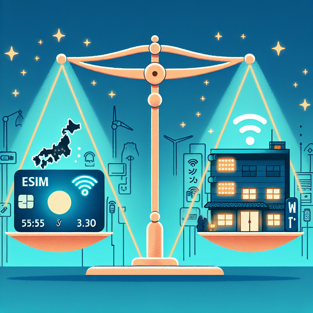 EvaluatingInternetAccess:Japan'seSIMorYourHotel’sWi-Fi?