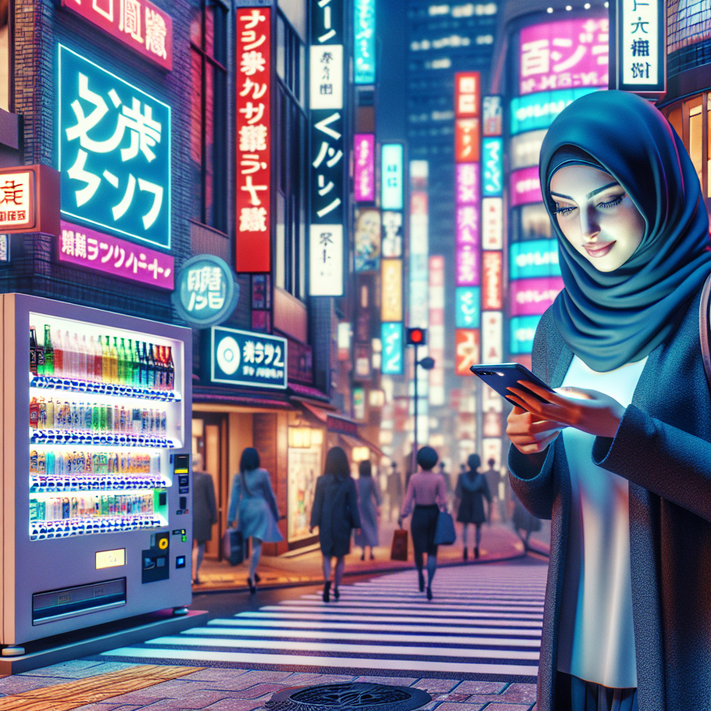 NavigatingTokyo'sStreetsandVendingMachinesUsingeSIM