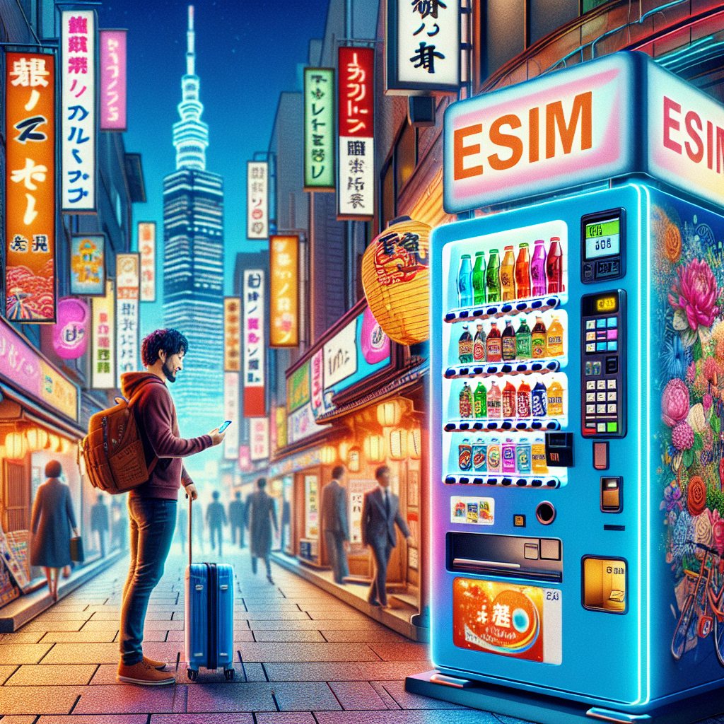 SeamlessTravel:UsingeSIMtoAccessJapaneseVendingMachines