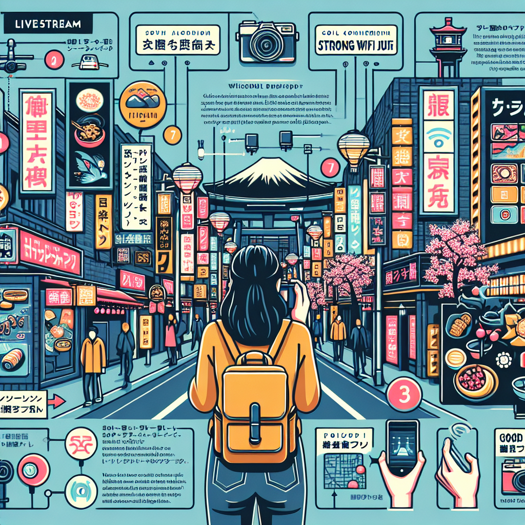 TipsforLiveStreamingYourAdventuresinJapan
