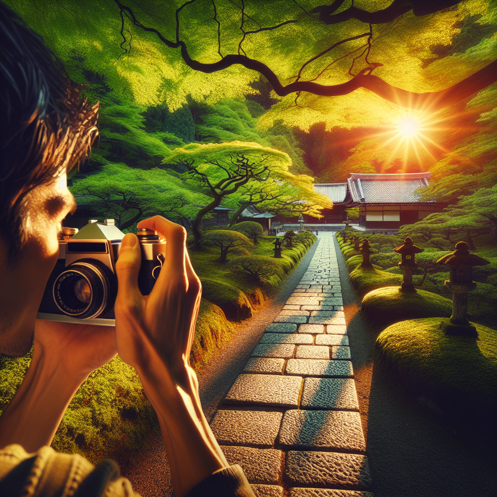 CapturingtheMoment:PhotographyinKyoto'sGreenHaven