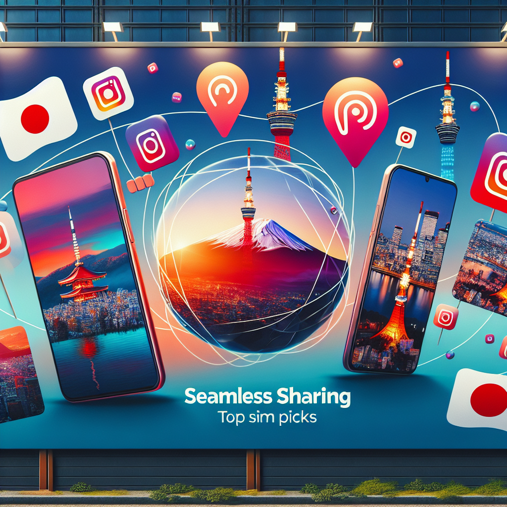 SeamlessSharing:TopeSIMPicksforInstagramAddictsTravelingtoJapan