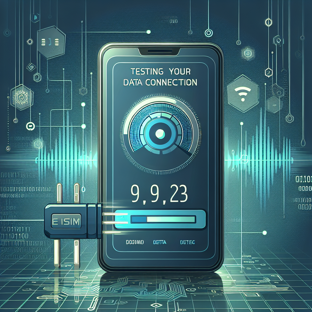 TestingYourDataConnectiononaneSIM