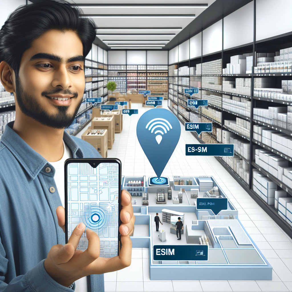 StayConnected:UsingeSIMforEasyStoreNavigation