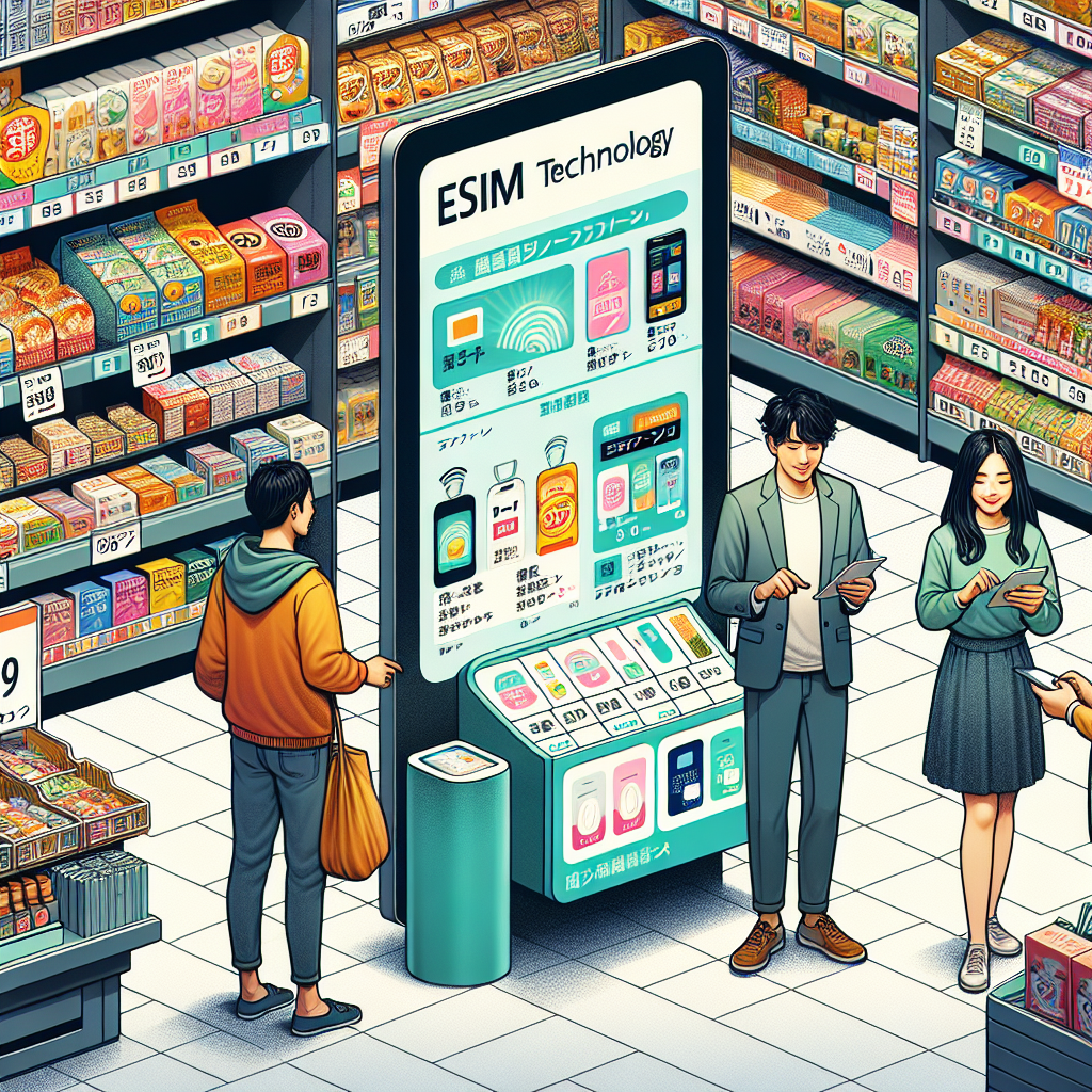 SimplifyYourShopping:eSIMTechnologyinJapan'sKonbini