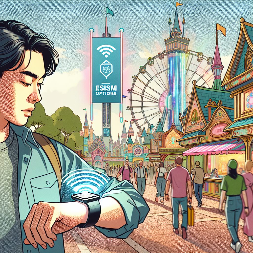 StayingConnected:eSIMOptionsforDisneylandVisitors