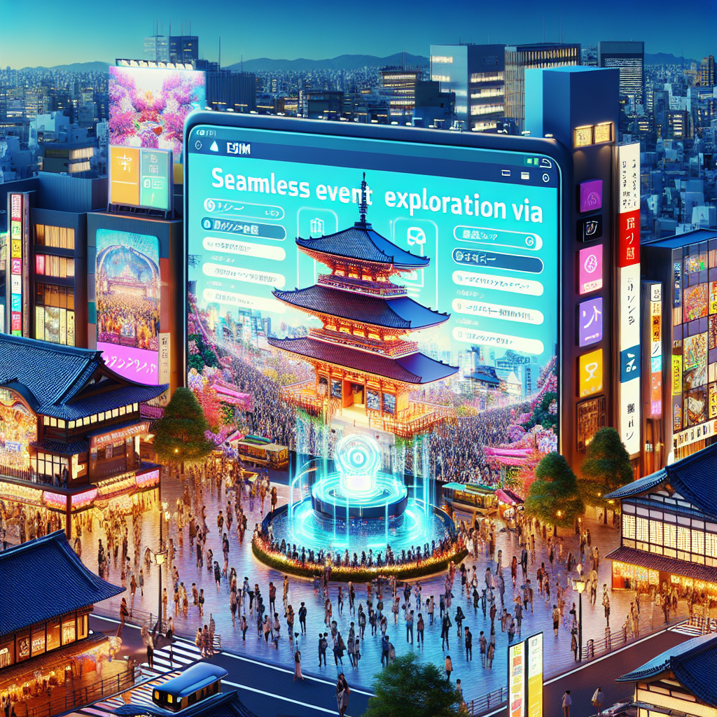 SeamlessEventExplorationinJapanviaeSIMApplications