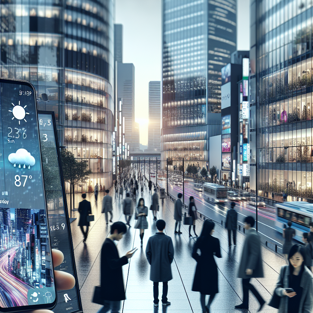 SeamlessWeatherNotifications:ThePowerofeSIMinJapan