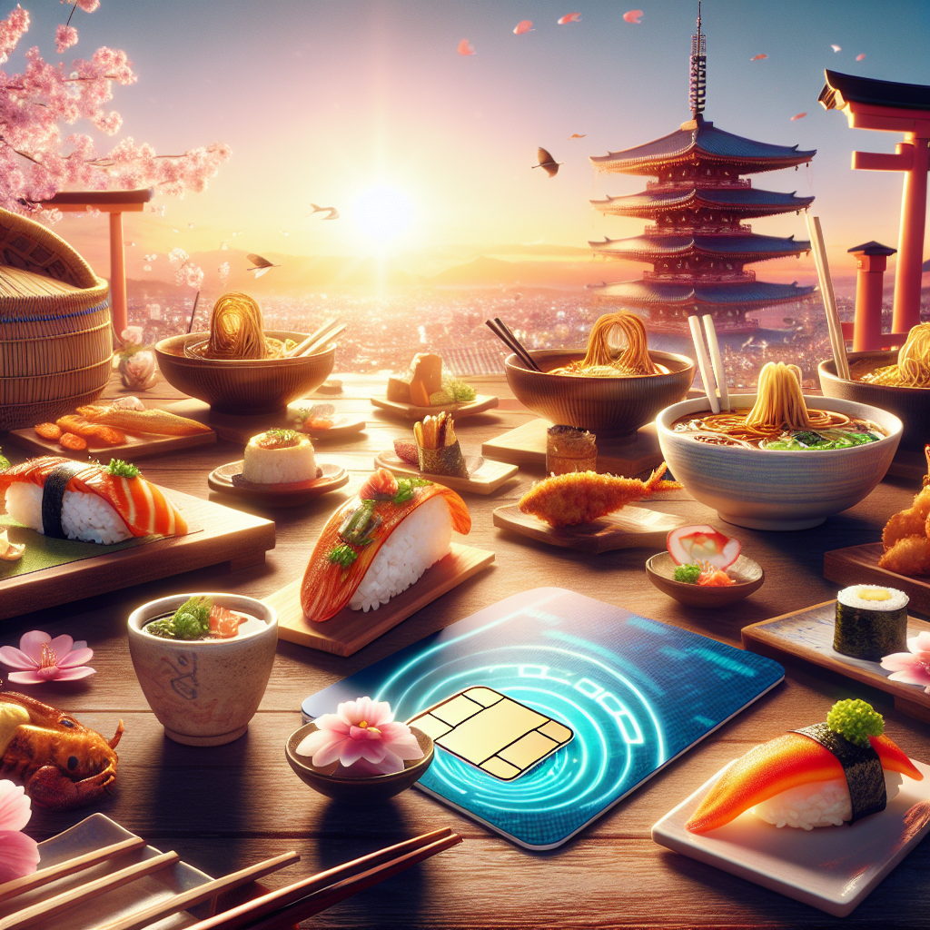 EnhanceYourCulinaryJourneyinJapanwitheSIM
