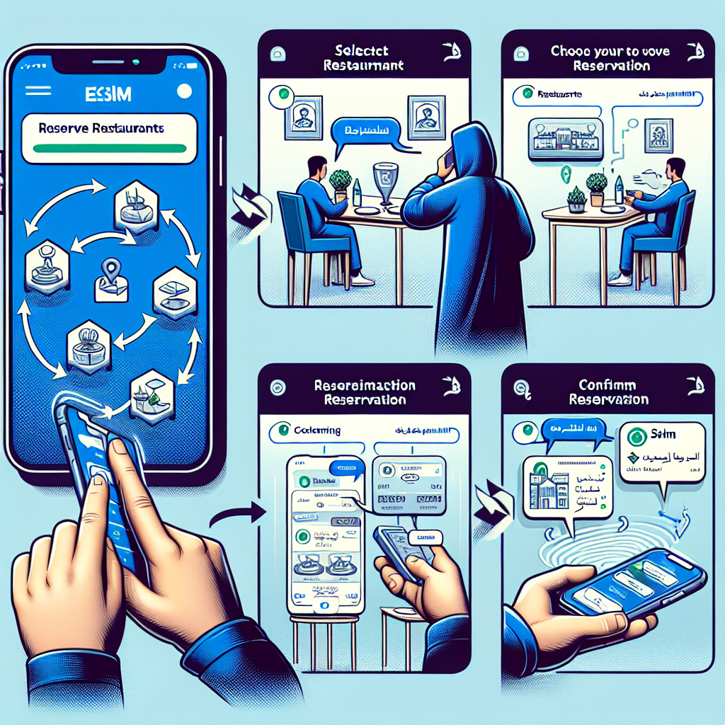 Step-by-StepGuidetoReservingRestaurantsviaeSIM