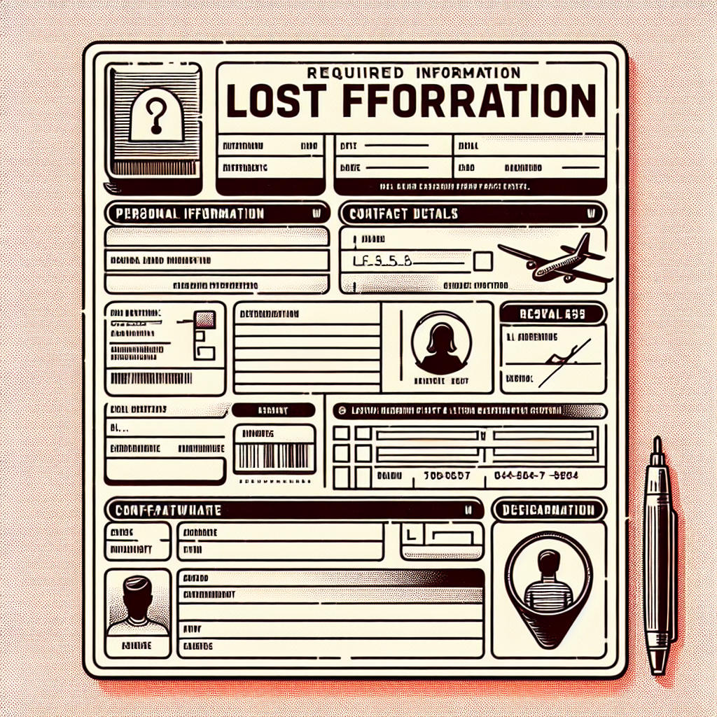 RequiredInformationforReportingLostItems