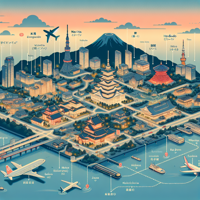 成田・羽田空港からすぐ行ける観光地ガイド