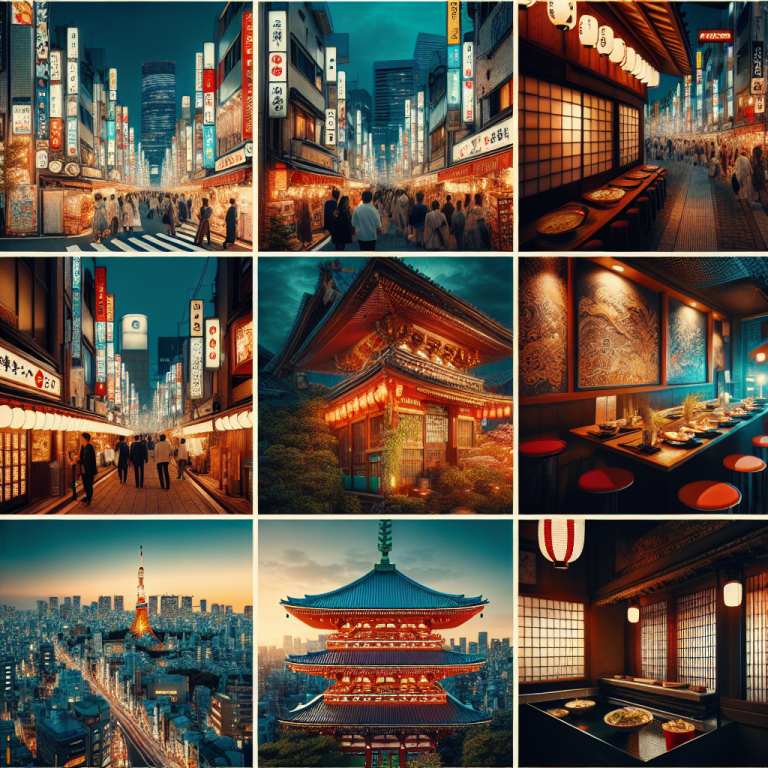 夜の東京を歩く：大人が楽しめるナイトスポット特集