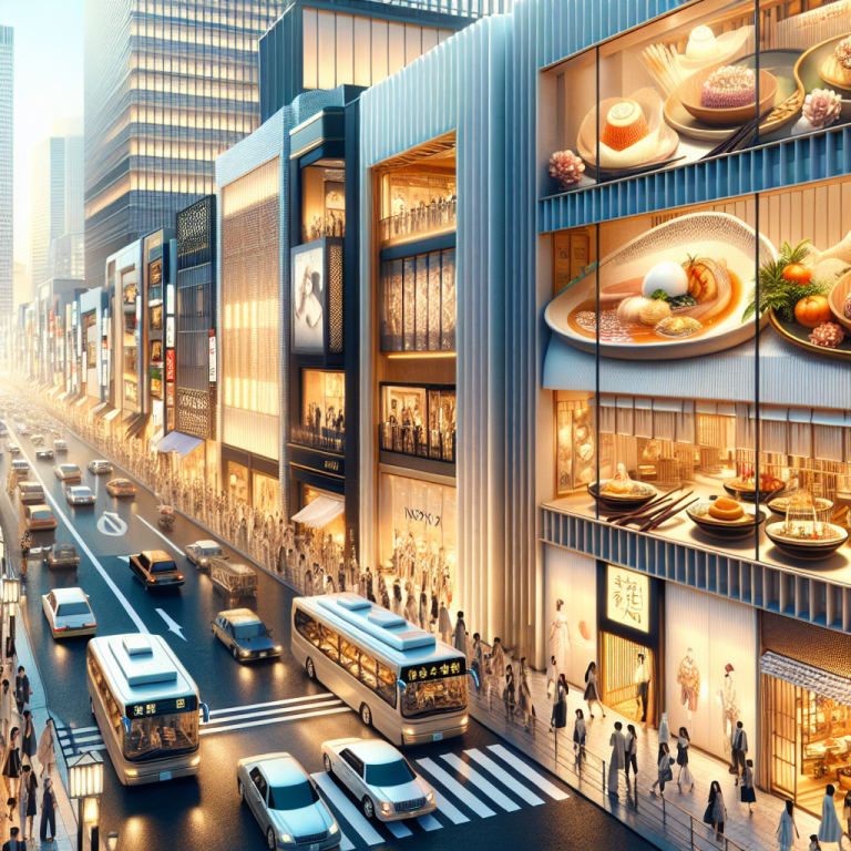 銀座で楽しむハイブランドと日本限定グルメ