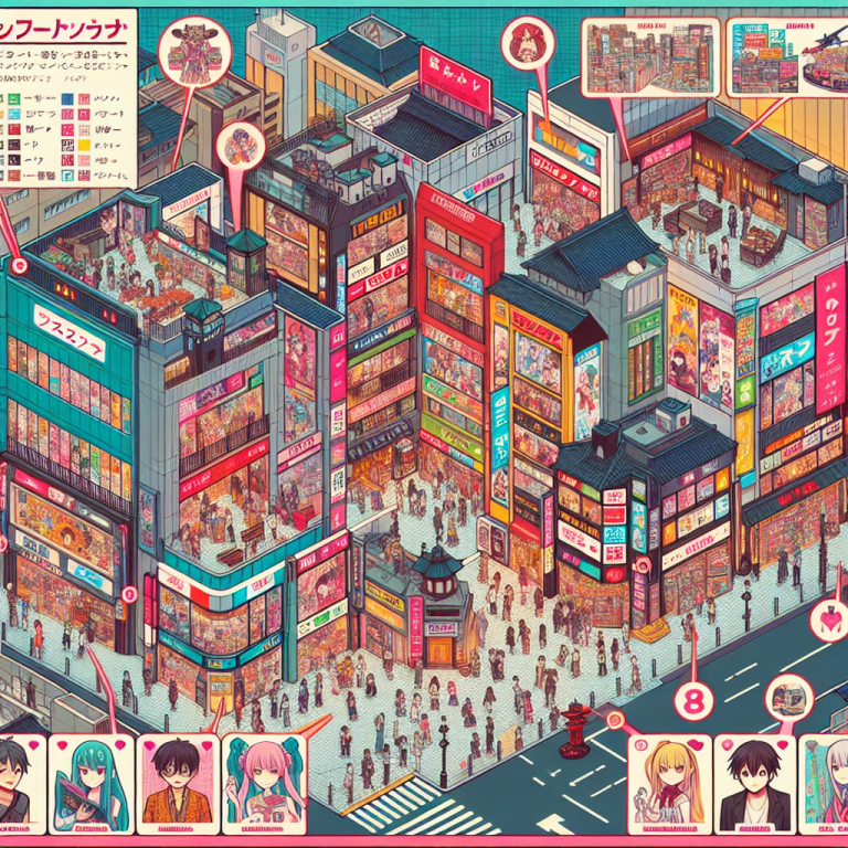 アニメ・マンガの聖地：秋葉原完全攻略ガイド