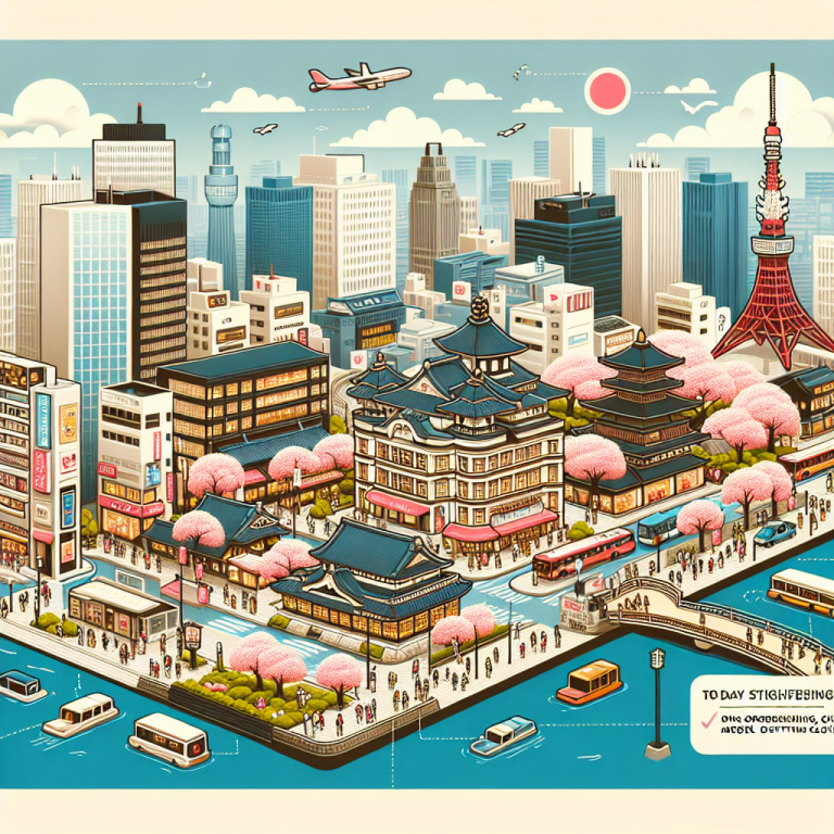 東京観光の始め方：迷わず楽しめる1日モデルコース