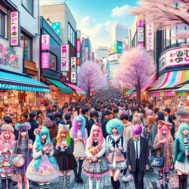 原宿・竹下通り：世界に誇るKawaii文化の発信地