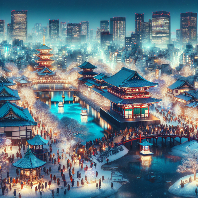 冬の東京でイルミネーションを楽しもう