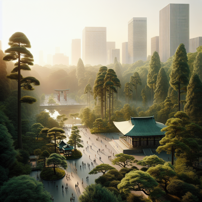 都会のオアシス：代々木公園と明治神宮を歩く