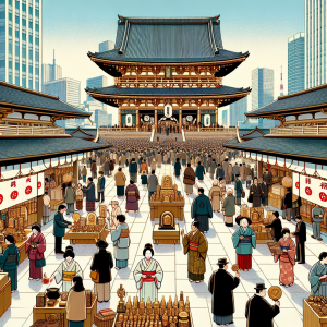 正月の東京観光:初詣・和風イベントを体験!