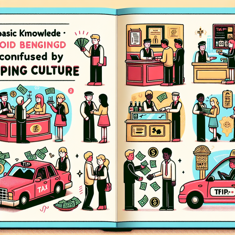 チップ文化に戸惑わないための基礎知識