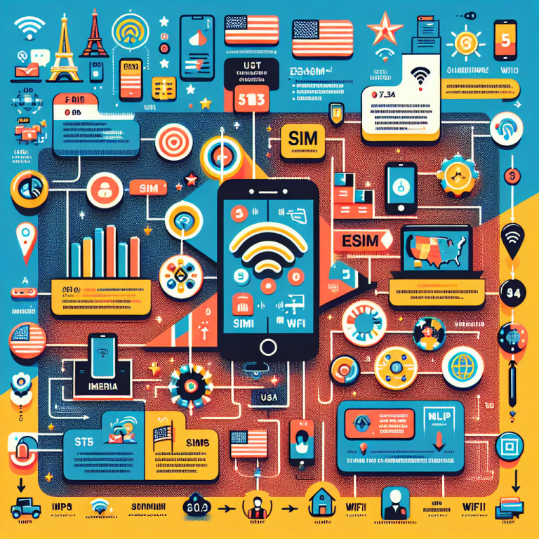 アメリカでスマホを使う方法｜SIM・eSIM・WiFi徹底比較