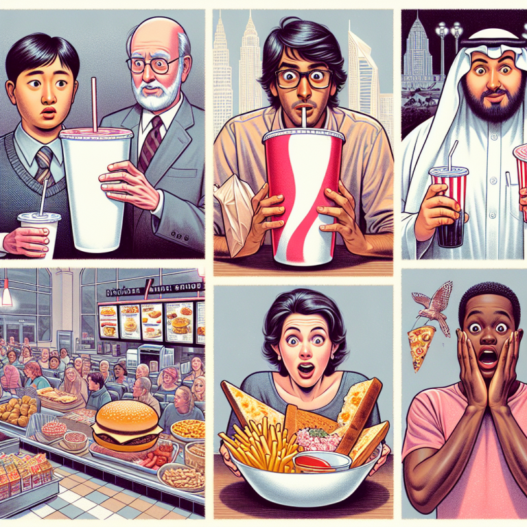 飲み物のサイズが違う？アメリカの飲食文化カルチャーショック集