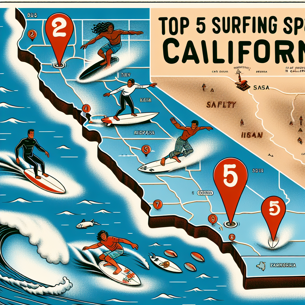 -カリフォルニアのサーフィンスポットトップ5