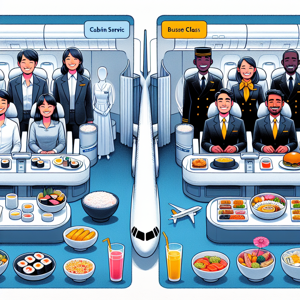 日系航空会社とのサービス比較