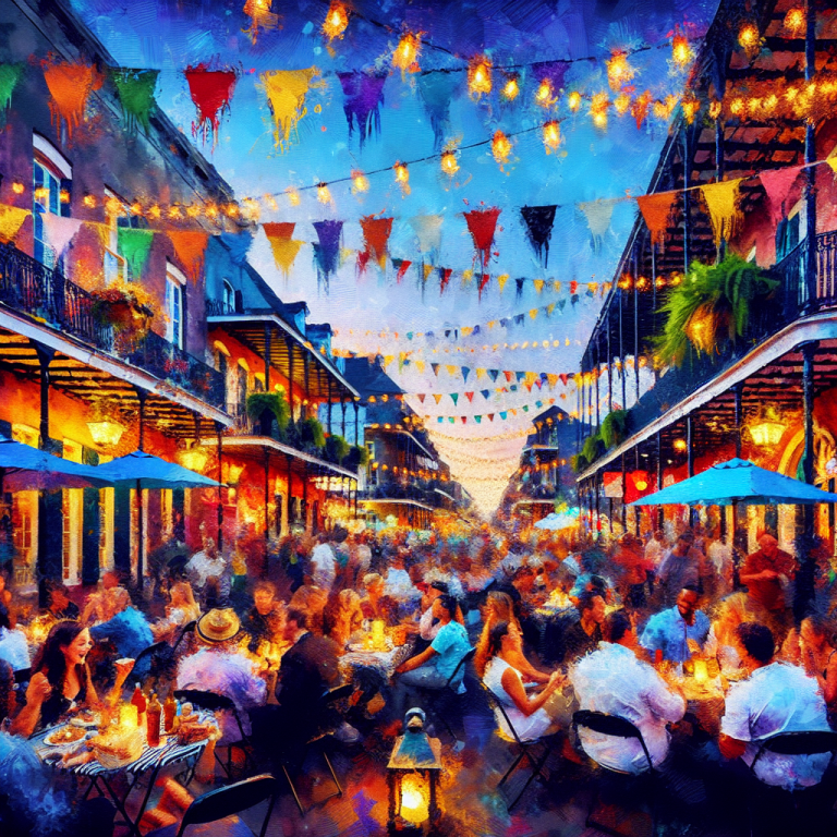 ジャズの街ニューオーリンズで音楽とグルメの融合を楽しむ