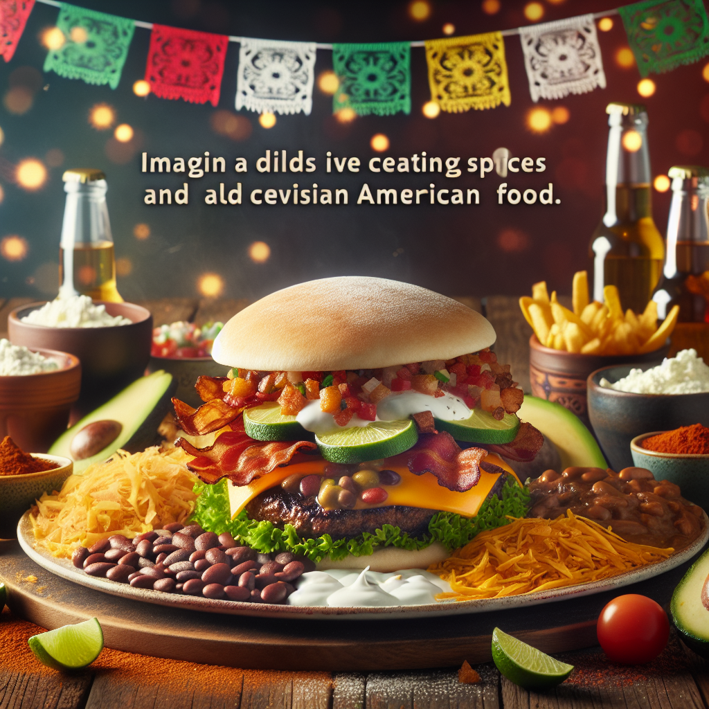 メキシコ料理とアメリカ料理が融合した新しい味