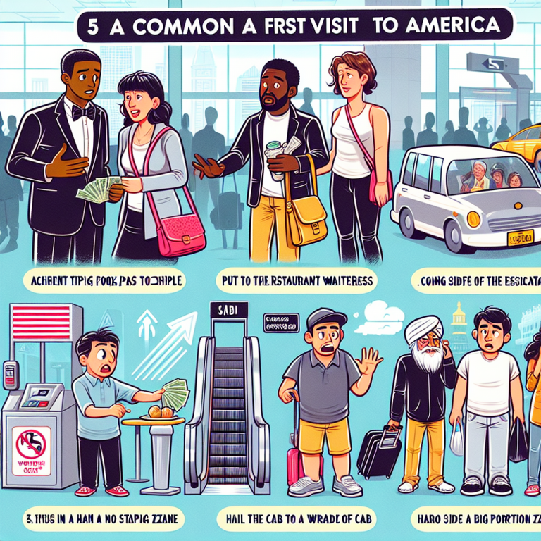 初めてのアメリカ旅行で失敗しがちなこと5選とその回避法
