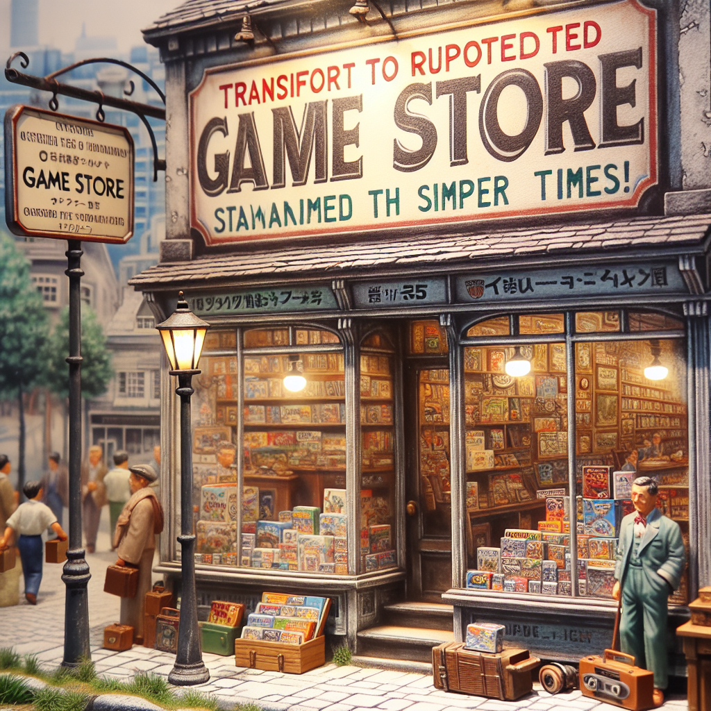 -懐かしのゲームが蘇る！必見の店舗ガイド